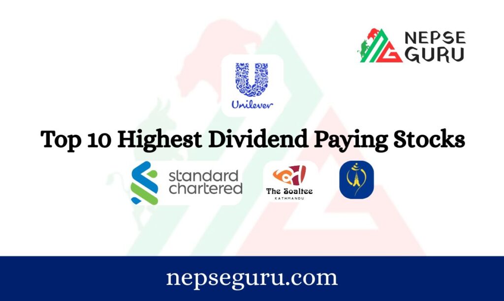 Top 10 Highest Dividend Paying Stocks in Nepal