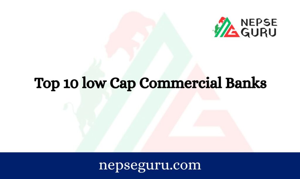 Top 10 low Cap Commercial Banks in Nepal